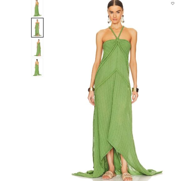 NWT Kasia Kulenty Ilya Dress in Selva One Size - Picture 3 of 7